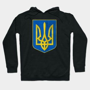 Ukraine Vintage Coat of Arms Hoodie